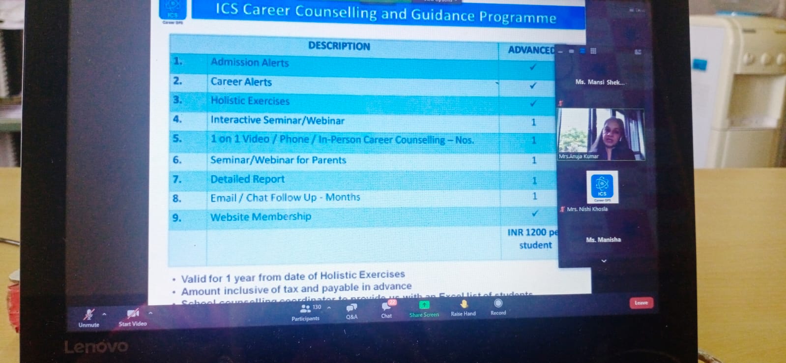 Career Counseling Session